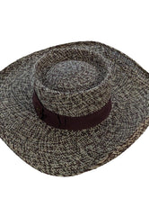 Load image into Gallery viewer, GLADYS TAMEZ MILLINERY Brown Hats Winnie Panama Hat Size S NEW RRP 295
