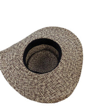 Load image into Gallery viewer, GLADYS TAMEZ MILLINERY Brown Hats Winnie Panama Hat Size S NEW RRP 295
