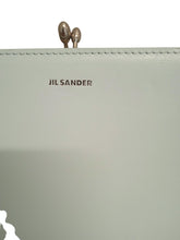 Load image into Gallery viewer, JIL SANDER Ladies Goji Blue Leather Square Clutch Bag 20 x 20 x 9cm NEW RRP1480
