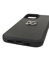 Load image into Gallery viewer, DOLCE &amp; GABBANA Black Phone Cases D&amp;G Iphone 13 Pro Case Size OS RRP 150
