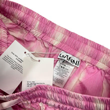 Load image into Gallery viewer, GANNI Dreamy Daze Shell Shorts Phiox Pink Tie Dye Shorts EU38 UK10 NEW RRP 165
