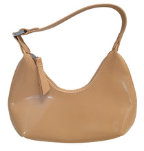 Load image into Gallery viewer, BY FAR Ladies Baby Amber Beige Semi-Patent Leather Shoulder Bag NEW RRP400
