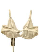 Load image into Gallery viewer, FORM AND FOLD Triangle Underwire Bikini Top Swimwear Bone White 38D NEW RRP120
