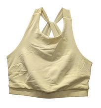 Load image into Gallery viewer, NORBA Sports Bra Halter neck Twist Racer Back White Size S NEW RRP 50
