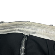 Load image into Gallery viewer, STELLA MCCARTNEY AW19 Wool Tartan Striped Trousers Black Size 38  RRP 350
