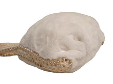 Load image into Gallery viewer, ROSANTICA Gressoney Shoulder Bag Faux Fur Crystal Crochet White NEW RRP930
