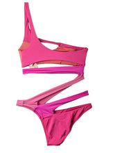 Load image into Gallery viewer, AGENT PROVOCATEUR Swimsuits Lexxi Costume Cut Out Pink Orange UK 10 NEW RRP 255
