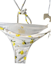 Load image into Gallery viewer, AMBRA MADDALENA White Bikini Sets Gigi Triangle Top Tie Size UK 14 NEW RRP 145
