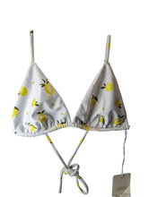 Load image into Gallery viewer, AMBRA MADDALENA White Bikini Sets Gigi Triangle Top Tie Size UK 14 NEW RRP 145
