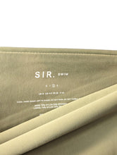 Load image into Gallery viewer, SIR. Green Sage Bikini Bottoms Reuben High Waist Stretch Size UK10 NEW RRP 80

