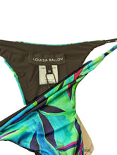 Load image into Gallery viewer, LOUISA BALLOU Green Blue Bikini Bottoms Starfish Size M NEW RRP 95
