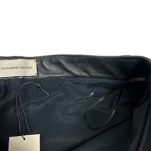 Load image into Gallery viewer, ALEXANDRE VAUTHIER Lamb Leather Black Mini Skirts Size 40 NEW RRP 1175
