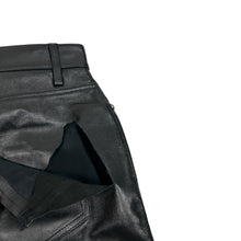 Load image into Gallery viewer, ALEXANDRE VAUTHIER Lamb Leather Black Mini Skirts Size 40 NEW RRP 1175
