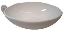 Load image into Gallery viewer, ANISSA KERMICHE White Noise Ear Bowl Earthenware Small 16 x 24 cm NEW RRP130

