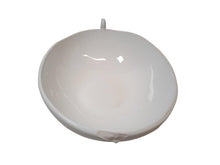 Load image into Gallery viewer, ANISSA KERMICHE White Noise Ear Bowl Earthenware Small 16 x 24 cm NEW RRP130
