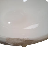 Load image into Gallery viewer, ANISSA KERMICHE White Noise Ear Bowl Earthenware Small 16 x 24 cm NEW RRP130
