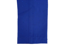 Load image into Gallery viewer, ORANGE CULTURE Mens Blue Slim Leg Jide Crystal-Embellished Trousers M RRP275 NEW
