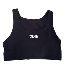 Load image into Gallery viewer, REEBOK Ladies Black Bonded Stretch Performance Sports Bra Size XS NEW RRP95
