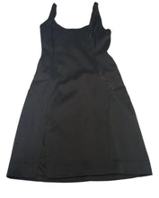 Load image into Gallery viewer, FEBEN Black Sleevess Mini Dress Wool Blend Ladies Size 36 UK4 NEW RRP870
