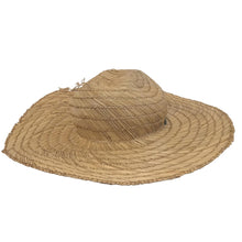 Load image into Gallery viewer, RUSLAN BAGINSKIY Ladies Pale Brown Straw Safari Hat  Size XS NEW

