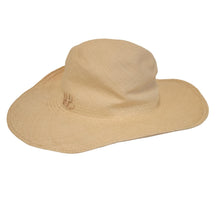 Load image into Gallery viewer, RUSLAN BAGINSKIY Ladies Beige Straw Embellished Cowboy Hat Size L NEW RRP480
