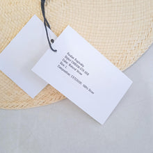 Load image into Gallery viewer, RUSLAN BAGINSKIY Ladies Beige Straw Embellished Cowboy Hat Size L NEW RRP480
