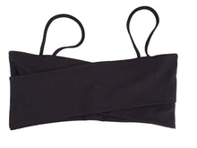 Load image into Gallery viewer, LIVE THE PROCESS Ladies Black Stretch Fit Crisscross Orion Sports Bra L NEW
