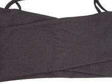 Load image into Gallery viewer, LIVE THE PROCESS Ladies Black Stretch Fit Crisscross Orion Sports Bra L NEW
