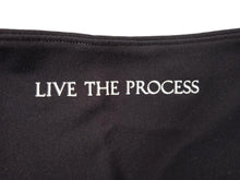 Load image into Gallery viewer, LIVE THE PROCESS Ladies Black Stretch Fit Crisscross Orion Sports Bra L NEW
