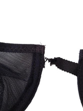Load image into Gallery viewer, ISOCELES Spiro Bra Sheer Mesh Underwire Spiral Cup Black Size XS NEW RRP220
