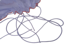 Load image into Gallery viewer, ISOSCELES Radicchio Bra Lace-Up Layered Mesh Self Tie Lilac XS/S NEW RRP170
