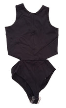 Load image into Gallery viewer, LIVE THE PROCESS Onyx Leotard Bodysuit Cut Out Open Back Black S NEW RRP145
