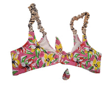 Load image into Gallery viewer, REINA OLGA Luca Bikini Top Bra Floral &amp; Tiger Print Multicoloured 2/M NEW RRP130
