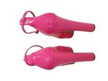 Load image into Gallery viewer, STEVE MADDEN Ladies Skyrise Platform Heels Shoes Pink Patent EU39 UK6 NEW RRP135
