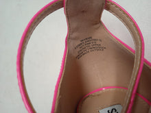 Load image into Gallery viewer, STEVE MADDEN Ladies Skyrise Platform Heels Shoes Pink Patent EU39 UK6 NEW RRP135
