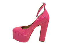 Load image into Gallery viewer, STEVE MADDEN Ladies Skyrise Platform Heels Shoes Pink Patent EU37 UK4 NEW RRP135
