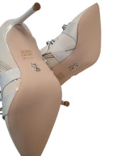 Load image into Gallery viewer, STEVE MADDEN Ladies Finkle Studded Heeled Knee Boots Bone EU40 UK7 NEW RRP230

