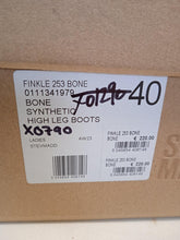 Load image into Gallery viewer, STEVE MADDEN Ladies Finkle Studded Heeled Knee Boots Bone EU40 UK7 NEW RRP230
