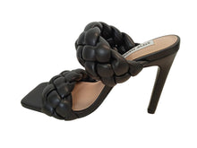 Load image into Gallery viewer, STEVE MADDEN Ladies Kenley Plaited Heeled Sandals Black EU36 UK3 NEW RRP115
