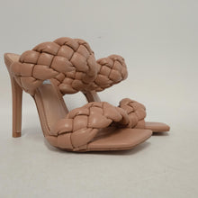 Load image into Gallery viewer, STEVE MADDEN Ladies Blush Pink Faux Leather Kenley Sandals EU36 UK3 RRP115 NEW
