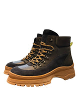 Load image into Gallery viewer, TED BAKER Allicia Casual Hiking Boots Black Suede Leather EU38 UK5 RRP 175 NEW
