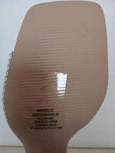 Load image into Gallery viewer, STEVE MADDEN Ladies Marseille Diamante PVC Heeled Mules Bone/Comb UK3 NEW RRP110
