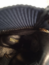 Load image into Gallery viewer, MICHAEL MICHAEL KORS Ladies Brea Black/Gold Leather Boots US8 UK5.5 NEW RRP290
