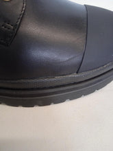 Load image into Gallery viewer, MICHAEL MICHAEL KORS Ladies Brea Black/Gold Leather Boots US8 UK5.5 NEW RRP290
