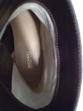 Load image into Gallery viewer, MICHAEL MICHAEL KORS Ladies Padma Strap Brown Leather Flat Bootie UK3 NEW RRP245

