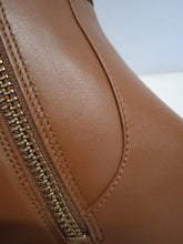 Load image into Gallery viewer, MICHAEL MICHAEL KORS Ladies Padma Strap Brown Leather Flat Bootie UK3 NEW RRP245
