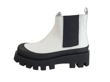 Load image into Gallery viewer, PALOMA BARCELO Ladies White Celine Chelsea Boots Size EU40 UK7 RRP240 NEW
