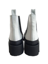 Load image into Gallery viewer, PALOMA BARCELO Ladies White Celine Chelsea Boots Size EU40 UK7 RRP240 NEW
