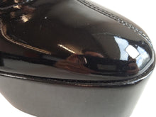 Load image into Gallery viewer, STUART WEITZMAN Ladies Black Patent Skyhigh Platform Boots EU40 UK7 RRP650 NEW
