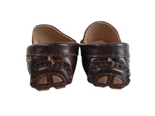 Load image into Gallery viewer, BABYWALKER Boys Brown Leather Gaucho Dress Loafers 2 Years RRP90 NEW
